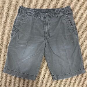 Men's Gray Casual Shorts